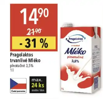 Globus Pragolaktos trvanlivé Mléko nabídka