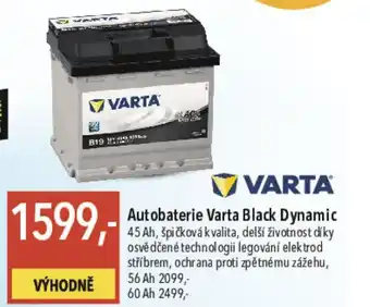 Globus Autobaterie Varta Black Dynamic nabídka