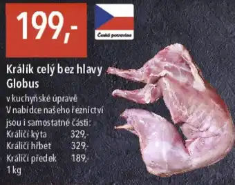 Globus Králík celý bez hlavy Globus nabídka