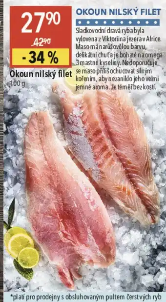 Globus Okoun nilský filet 100 g nabídka