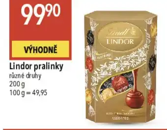 Globus Lindor pralinky nabídka
