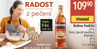 Globus Božkov Tradiční nabídka