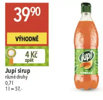 Globus Jupí sirup nabídka