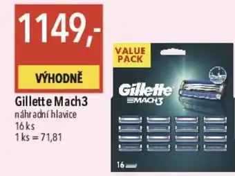 Globus Gillette Mach3 nabídka