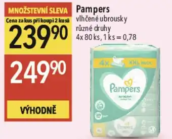 Globus Pampers nabídka