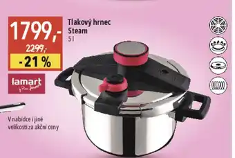 Globus Tlakový hrnec Steam nabídka
