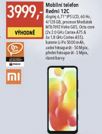 Globus Mobilní telefon Redmi 12C nabídka