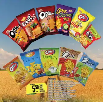 Tamda Foods Mcrobin nabídka