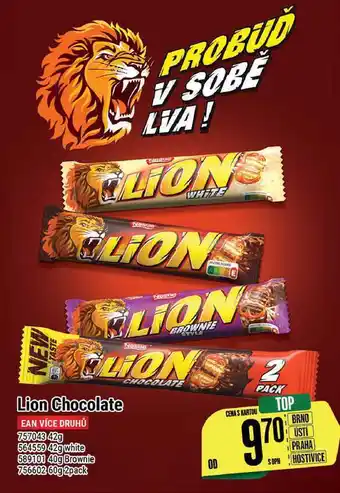 Tamda Foods Lion chocolate nabídka