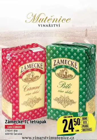 Tamda Foods Zámecké 1l tetrapak nabídka