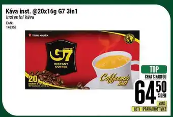 Tamda Foods Káva inst. @20x16g g7 3in1 nabídka