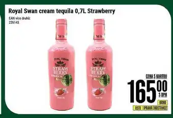 Tamda Foods Royal swan cream tequila 0,7l strawberry nabídka