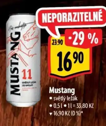 Albert Mustang 0.5 l. nabídka
