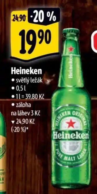 Albert Heineken 0.5 l. nabídka