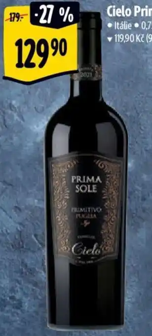 Albert Cielo Primitivo nabídka