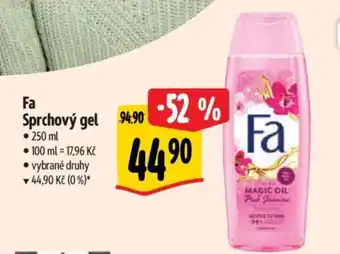 Albert Fa Sprchový gel nabídka