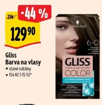 Albert Gliss Barva na vlasy nabídka
