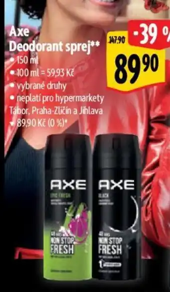 Albert Axe Deodorant sprej nabídka