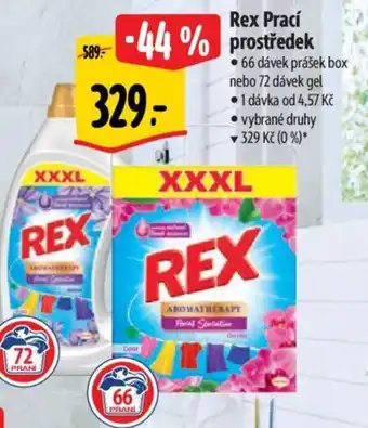 Albert Rex Prací prostředek nabídka
