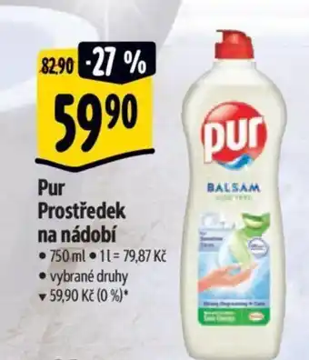 Albert Pur Prostředek na nádobí nabídka