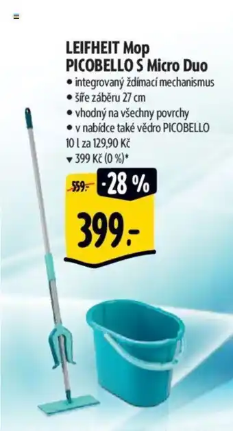Albert LEIFHEIT Mop PICOBELLO S Micro Duo nabídka