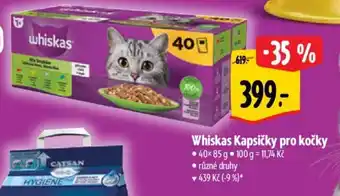 Albert Whiskas Kapsičky pro kočky nabídka