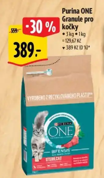 Albert Purina ONE Granule pro kočky nabídka