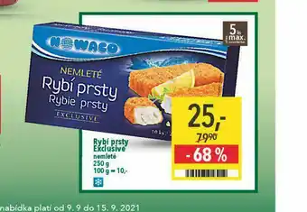 Globus Rybí prsty nemleté exclusive nowaco nabídka