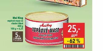 Globus Mei ning vepřové maso nabídka