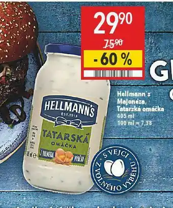 Globus Hellmann&#039;s majonéza nabídka