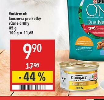 Globus Gourmet konzerva pro kočky nabídka