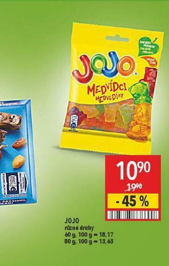 Globus Jojo bonbony nabídka