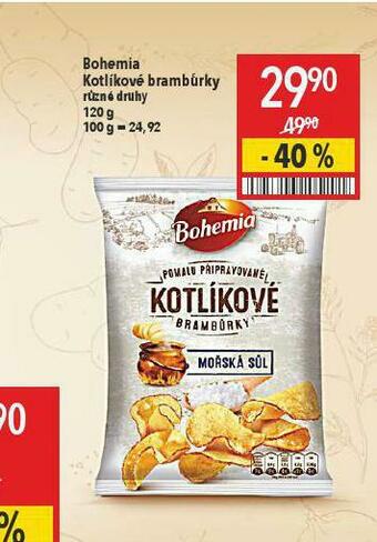 Globus Bohemia kotlíkové brambůrky nabídka