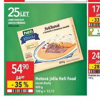 Globus Hotová jídla heli food nabídka