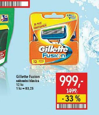 Globus Gillette fusion nabídka