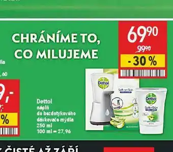 Globus Dettol náplň nabídka
