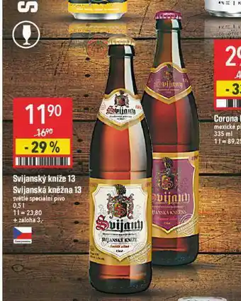 Globus Pivo svijanská kněžna 13 nabídka