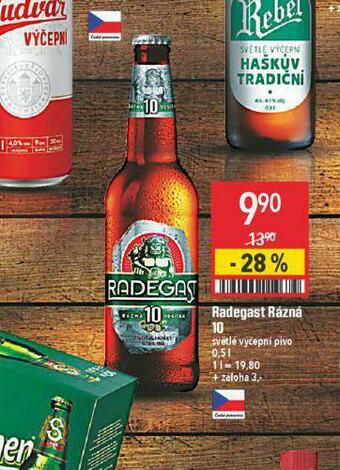 Globus Pivo radegast rázná 10 nabídka