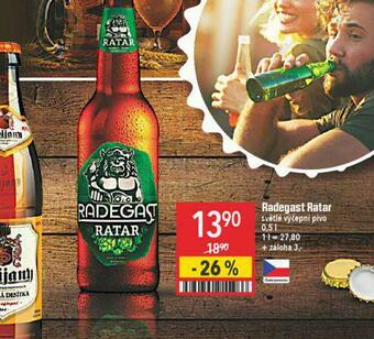 Globus Pivo radegast ratar nabídka
