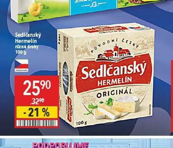 Globus Sedlčanský hermelín nabídka