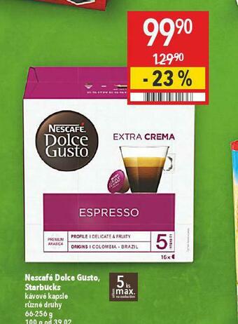 Globus Kávové kapsle dolce gusto nabídka