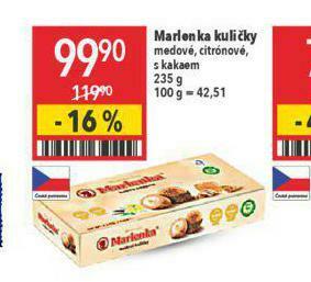 Globus Marlenka kuličky nabídka