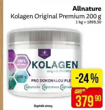 Teta Allnature kolagen original premium 200 g nabídka