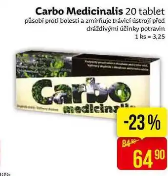 Teta Carbo medicinalis 20 tablet nabídka