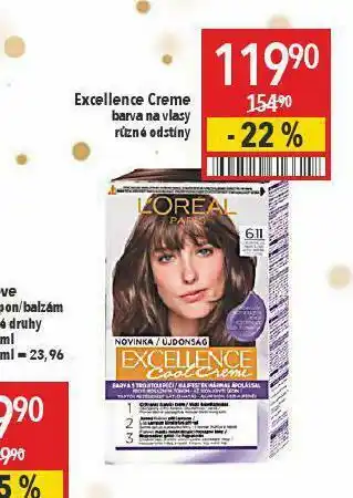 Globus L&#039;oréal barva na vlasy nabídka
