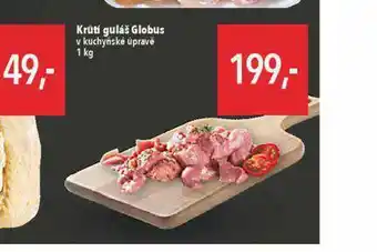 Globus Krůtí guláš nabídka