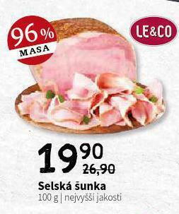 Terno Selská šunka nabídka