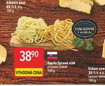 Globus Gazda sýrové nitě nabídka