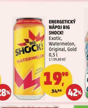 Penny Market Big shock energy drink nabídka