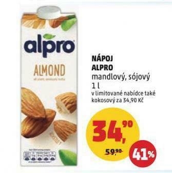 Penny Market Alpro nápoj nabídka